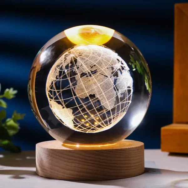 7 Color Changing 3D LED Crystal Ball